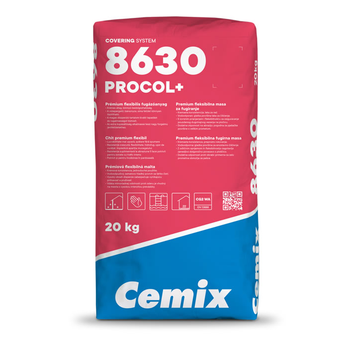 Premium fleksibilna masa za fugiranje - 8630 PROCOL+